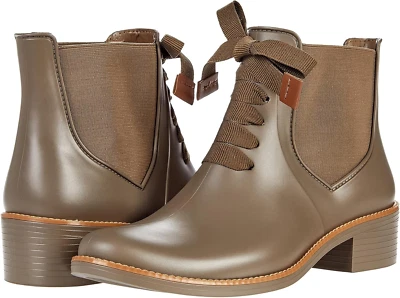 Botas de lluvia Bernardo Lacey para mujer, color champiñón, talla 7 M Foto 1 de 4