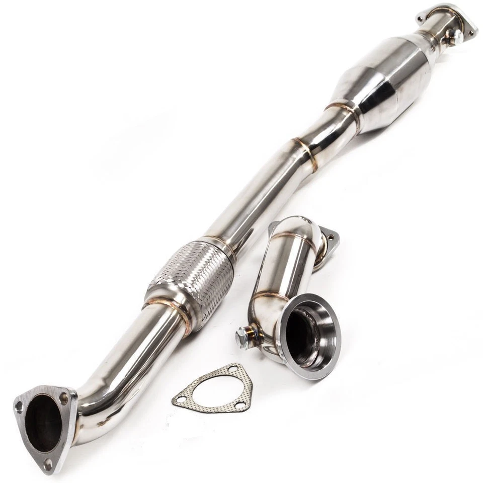 Scarico sportivo Opel Corsa E OPC 1,6 L Turbo catalizzatore downpipe precat tubo di ricambio scarico - Immagine 1 di 1