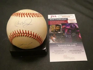 Cal Ripken Sachio Kinugasa Signed Baseball with JSA COA Consecutive Game Streaks - Picture 1 of 7