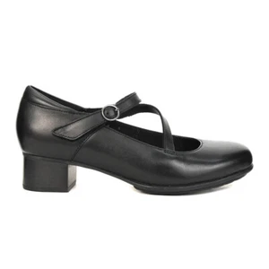 Aravon Women's Provence Portia Li Black Heeled Shoes CI0962 - Picture 1 of 4