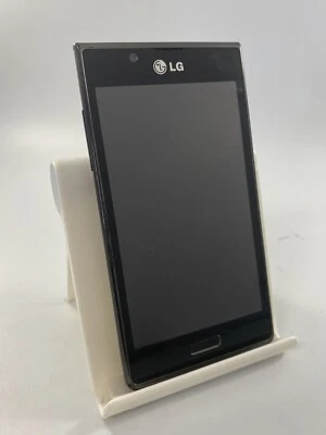 LG Optimus L7 P700 Black Unlocked 4GB 4.3" 5MP 512MB RAM Android Smartphone - Image 1 of 4