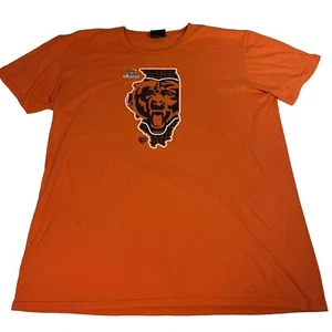 Camisa Chicago Bears Para Hombre XL Naranja Playoffs Pro Line Fanáticos NFL Logo del Estado - Imagen 1 de 9