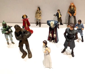 Lot of 10 Star Wars Keychain Action Figures - Read Description - Picture 1 of 12