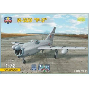 Modelsvit 72038 Plastic model aicraft kit Scale 1:72 I-320 R-3 Mikoyan-Gurevich - Picture 1 of 24