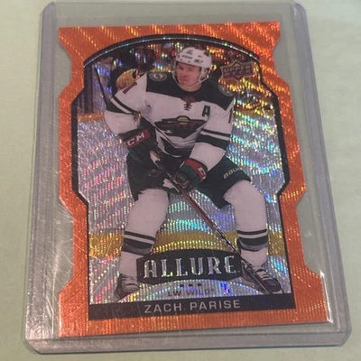 2020-21 Upper Deck Allure - Zach Parise #53 Orange Slice - Image 1 of 2