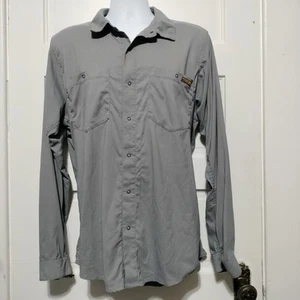 First Lite Ranger Performance Shirt Mens XL Stretch Long Sleeve Snap Hunting - Picture 1 of 15