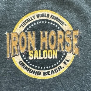2017 Bike Week Iron Horse Saloon T Shirt Size 2XL Trump - Picture 1 of 4