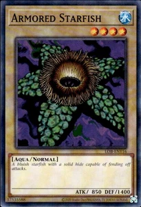 YuGiOh Legend of Blue Eyes 25th Anniversary LOB-EN116 Armored Starfish - Picture 1 of 1