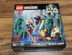 LEGO Star Wars Episode I Naboo Swamp set #7121 New In Box