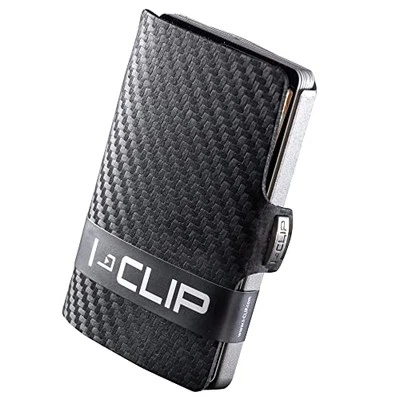 I-CLIP Original Mini Geldbörse mit Geldclip - Slim Wallet - Leder Geldbörse - - Bild 1 von 2