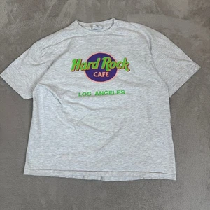 Vintage 90s Hanes Hard Rock Cafe Los Angeles Shirt Mens XL Black Preowned USA - Picture 1 of 5