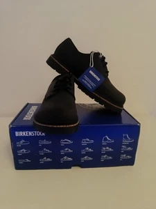 Birkenstock Unisex Shoes Highwood Lace Low Casual Lace Up Natural Leather - Picture 1 of 7