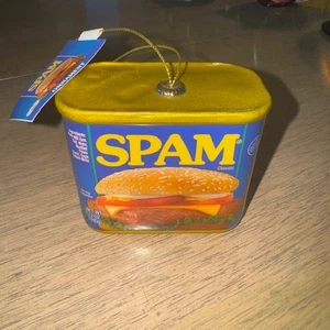 Kitschy Kitsch New Tags NWT Spam Christmas Ornament Xmas RUZ - Picture 1 of 1