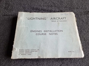 English Electric Lightning Aircraft School OF Instruction ( RARE Find ) - Picture 1 of 21