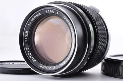 Olympus OM-SYSTEM E.ZUIKO AUTO-T 100mm f/2.8 Telephoto Lens [N/Mint] from Japan - Image 1 of 4