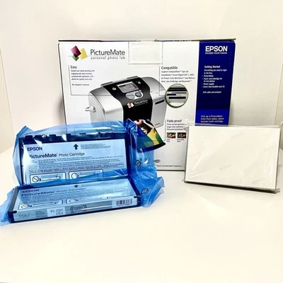 Epson PictureMate B271A Photo Printer Express Unused W/Box - Image 1 of 4