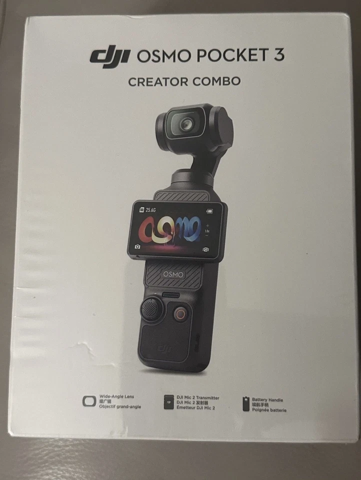 DJI Osmo Pocket 3 Creator Combo New Factory Sealed RRP £619  - Image 1 of 2