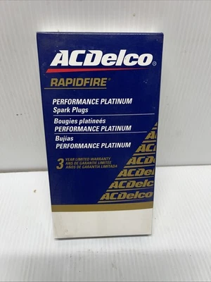 8 ACDelco #14 RAPIDFIRE Platinum Plugs 19308033 Or 19250971 Camaro Z28 5.7 & 4.1 - Image 1 of 3