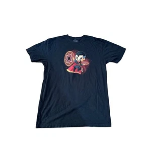 Marvel Tee Turtle Comics Chibi Dr. Strange Sorcerer Black t-shirt Mens sz M - Picture 1 of 6