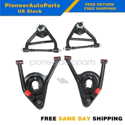 Fits Pontiac Firebird Chevrolet Camaro 70-1981 Tubular A Arms Control Arms Set - Image 1 of 4