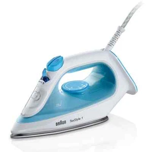 Braun TexStyle 1 Ferro Da Stiro A Secco E A Vapore Ceramica 2000W Blu Bianco - Foto 1 di 3