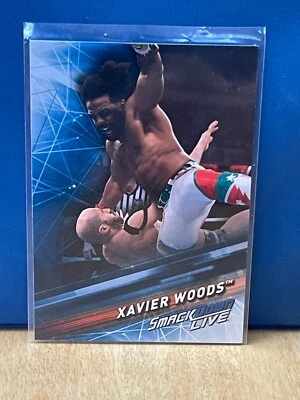2019 Topps Wrestling WWE Smackdown Live Xavier Woods Card 55 - Image 1 of 2