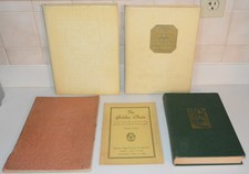 Eastern High School Baltimore MD History Book & 3 Yearbooks 1944 1946 1947 NR