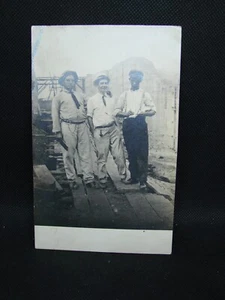 POSTCARD REAL PHOTO BUILDING HALES BAR DAM R.W. RICHARDSON CHATT ! - Picture 1 of 2