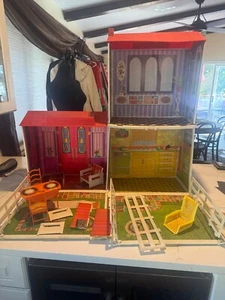 Mattel Barbie Überraschungshaus Möbel Schaukel Zubehör von 1972 - Bild 1 von 7