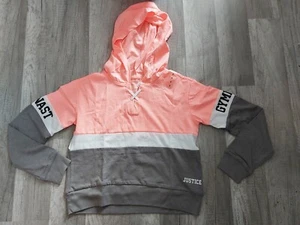 NWT Justice Girls Lightweight Hoodie Gymnast Size 8 (11) - Picture 1 of 1