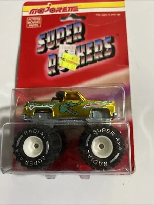 Camioneta pickup vintage Majorette Super Rockers 4x4 Gator Baiter Foto 1 de 4