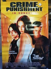 Crime +Punishment in suburbia 2001 Rolled 27 x 40 movie poster