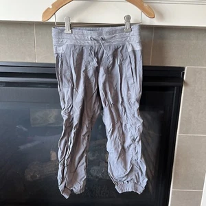 Girls Iviva by Lululemon Grey Dance Studio Jogger Pants Size 12 EUC - Picture 1 of 4