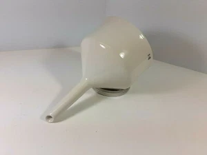 Vintage Coors 3 USA 15H Large Buchner Porcelain Funnel - Picture 1 of 6