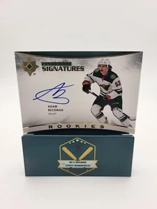Adam Beckman 2021-22 Ultimate Collection Rookies Signatures Auto Card - Picture 1 of 3