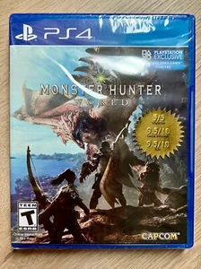 Monster Hunter World - (PS4, 2018) BRAND NEW SEALER fast shipping - Picture 1 of 2