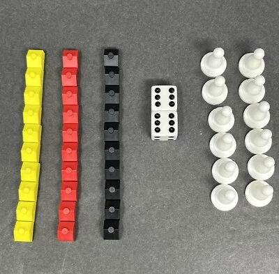 Lighthouse Opoly Board Game Keepers Houses Lighthouses & Dice Only Replacement - Image 1 of 2