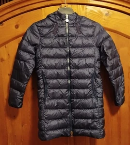 Moncler, Kinder Daunenjacke mit Kapuze, blau, Gr. ca. 128, TOP Zustand - Bild 1 von 8