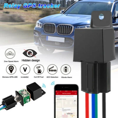 Mini Auto GPS  Tracker Relais-Form Fernbedienung Echtzeit Tracking Verfolgung YF - Bild 1 von 4