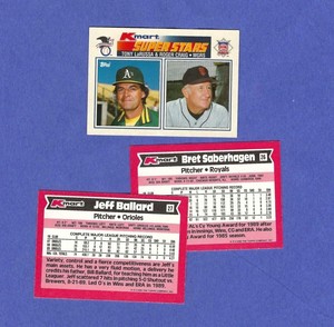 1990 Topps Kmart Super Stars Set (33)