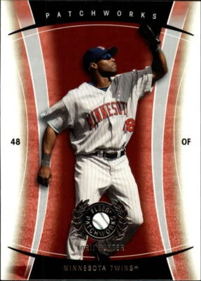 2005 Fleer Patchworks #52 Torii Hunter  - Image 1 of 2