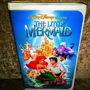 The Little Mermaid (VHS) BLACK DIAMOND Original BANNED COVER *Rare* - Picture 1 of 11