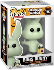 {NEW} Looney Tunes Halloween Bugs Bunny (Ghost) Funko Pop! #1673 - Picture 1 of 3