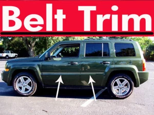 For PATRIOT CHROME SIDE BELT TRIM DOOR MOLDING 2007 2008 2009 2010-2016 - Picture 1 of 1