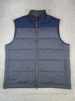 Chaleco Banana Republic para Hombres XL Azul Aislado Puffer * Foto 1 de 4