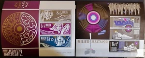 MALTA 1971 / 72 - HB. NAVIDAD - Imagen 1 de 3