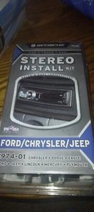 Scosche Dash 1974-01 Ford Chrysl jeep stereo install kit FCJ2076 - Foto 1 di 3