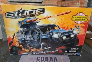 GI JOE ~ Retaliation NINJA COMBAT CRUISER 100% completo sin figura - Imagen 1 de 4