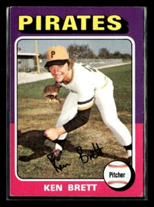 1975 Topps #250 Ken Brett - NM/MT+ Set Break! - Picture 1 of 2