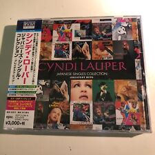 Cyndi Lauper Japanese Singles Collection Greatest Hits Blu Spec 2 CD & DVD NEW